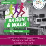 5 Kms walk or run FOR A CAUSE.